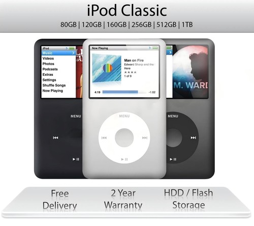Ipod classic 120 160 256 - |,